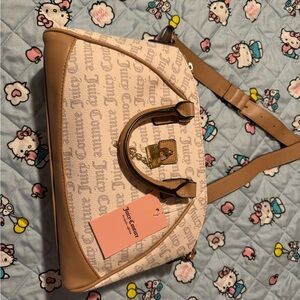 Juicy Couture Tan and Cream Women's Bag